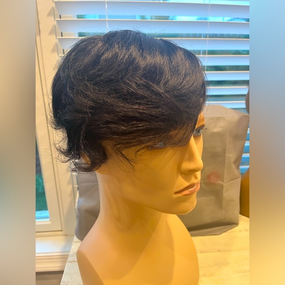 Chad Skin Base Human Hair Toupee - Picture 1 of 11
